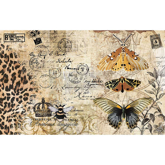 Decoupage Decor Tissue Paper - MAAJI - 19″ X 30″ Re-Design with Prima