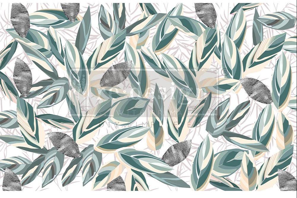 Decoupage Decor Tissue Paper - RADIANT EUCALYPTUS - 49.5cm x 76.2cm - Re-Design with Prima